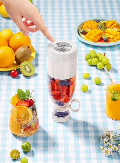 Portable USB Rechargeable Blender | Mini Juicer for Smoothies & Shakes